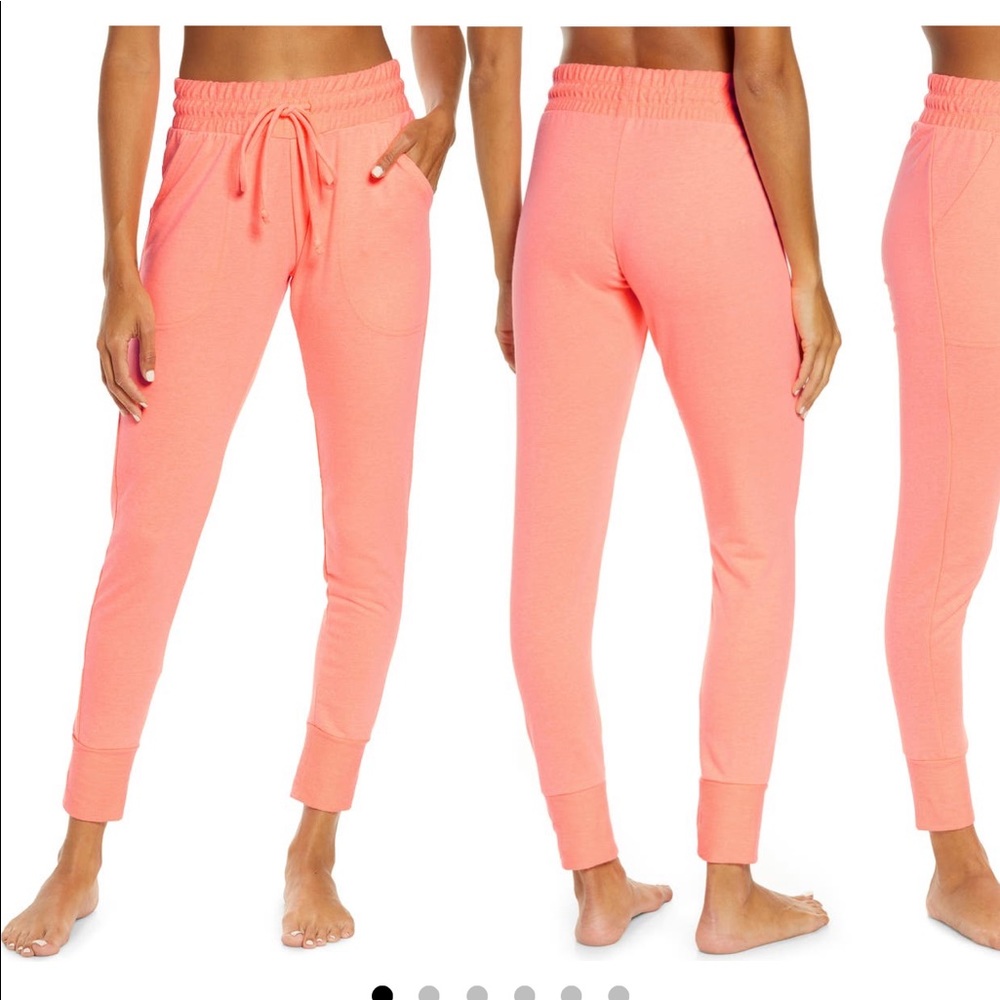 Free People Movement Skinny Joggers Coral